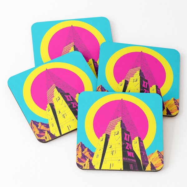 Item preview, Pop art style Aztek pyramids  designed and sold by Dogandesighn.