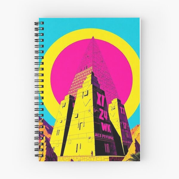 Item preview, Pop art style Aztek pyramids  designed and sold by Dogandesighn.