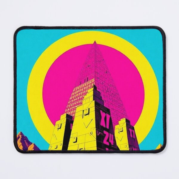 Item preview, Pop art style Aztek pyramids  designed and sold by Dogandesighn.