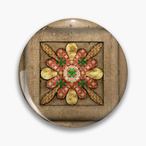 Item preview, floral geometry designed and sold by EmmePonsImages.