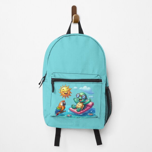 Item preview, Chillin' Turtle and Parrot Pool Party Fun designed and sold by IraBum.