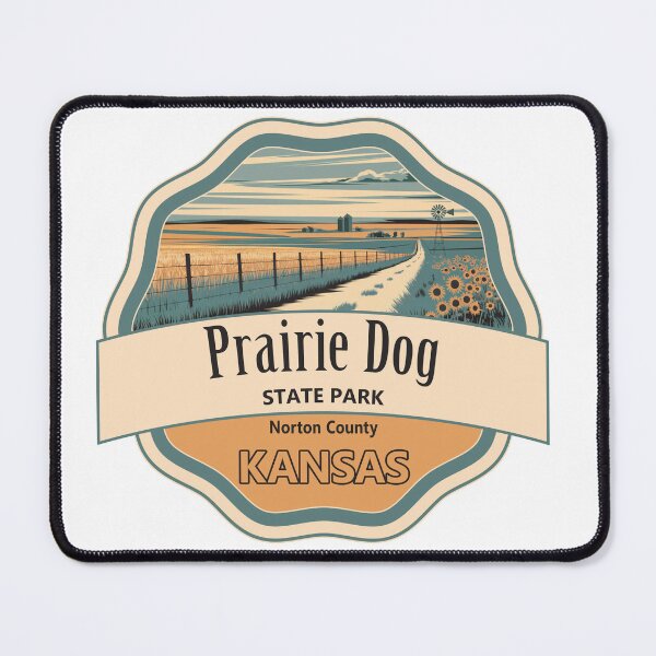 Item preview, Prairie Dog State Park, Norton County, Kansas designed and sold by Wanderful-roads.