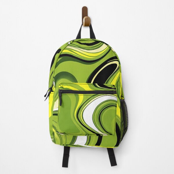 Item preview, Green Retro swirl pattern designed and sold by RishabhArts1.