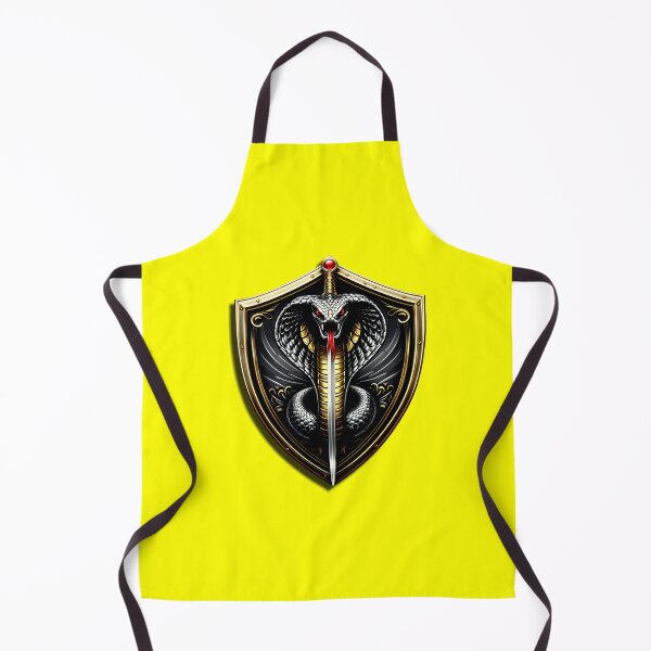 Item preview, KING COBRA SHIELD - #FFFF00 designed and sold by Marlon Oseguera.