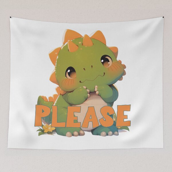 Item preview, Please Baby Dinosaur designed and sold by Lori Winslow Designs.
