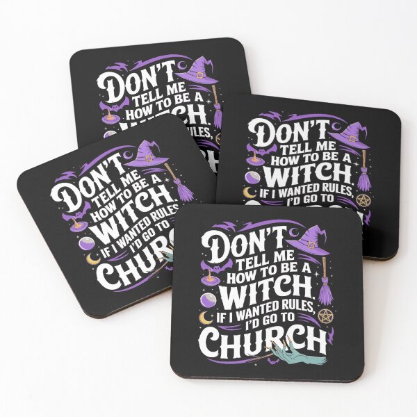 Item preview, Don't Tell me How To Be a Witch designed and sold by WitchersShop.