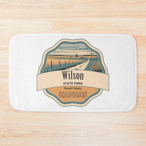 Item preview, Wilson State Park, Russell County, Kansas designed and sold by Wanderful-roads.