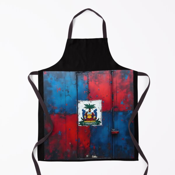 Item preview, haitian flag colors designed and sold by seahorse crossing.