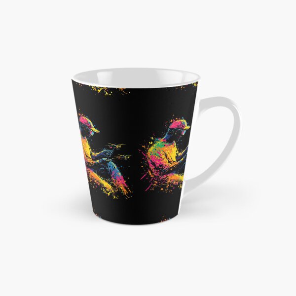 Item preview, Stylized FPV Drone Racer Amid Explosive Colors designed and sold by Piotrek0001.