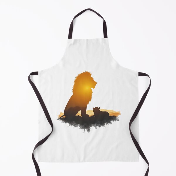 Item preview, Sunset Lion Silhouette - Majestic African Scene designed and sold by latelierdechris.