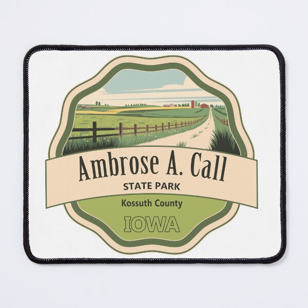 Item preview, Ambrose A. Call State Park, Kossuth County, Iowa designed and sold by Wanderful-roads.