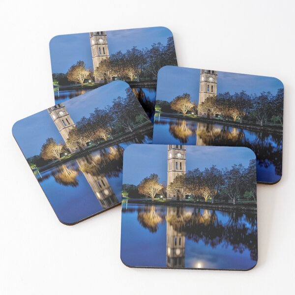 Item preview, Furman University Bell Clock Tower and The Clouded Moon designed and sold by CarolRMontoya.