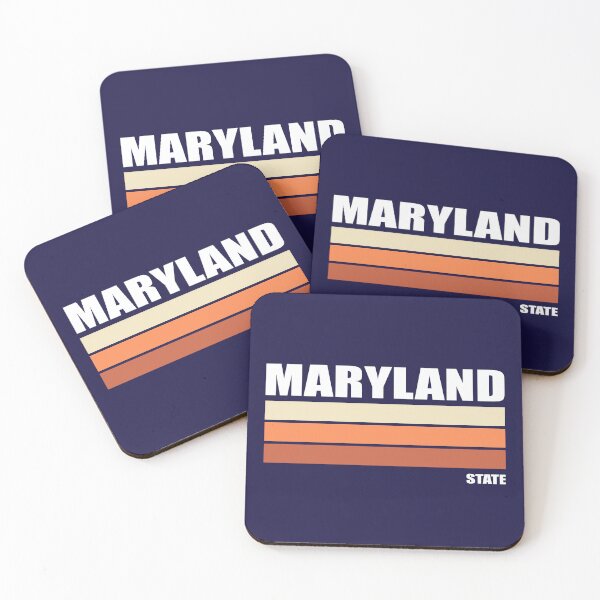 Item preview, Maryland State Retro Classic Style designed and sold by Megadorim.