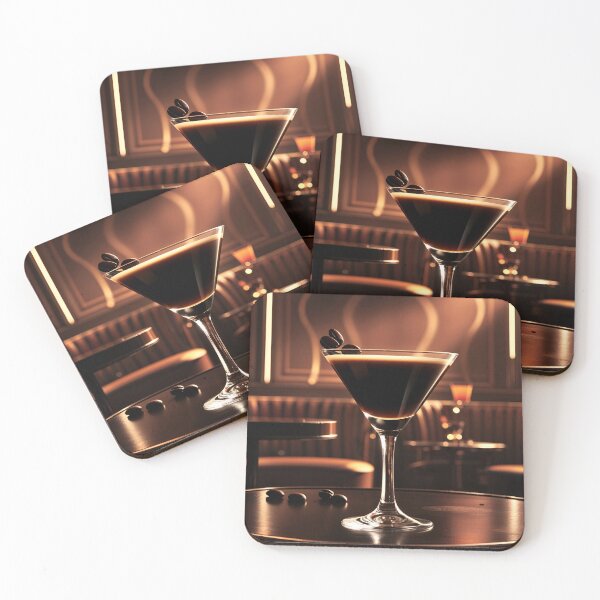 Item preview, Espresso Martini Cocktail Poster: Vintage Elegance designed and sold by Ceemko's Vintage Corner.