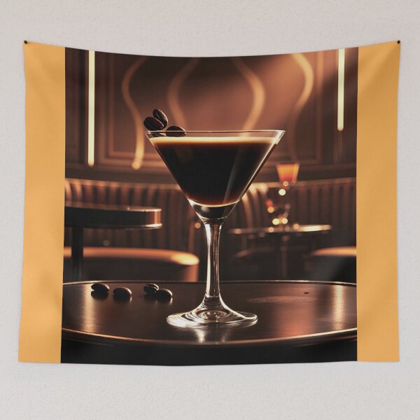 Item preview, Espresso Martini Cocktail Poster: Vintage Elegance designed and sold by Ceemko's Vintage Corner.