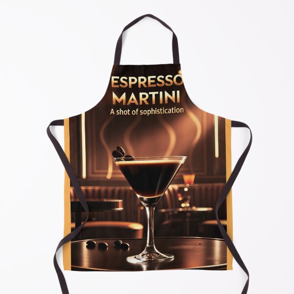 Item preview, Espresso Martini Cocktail Poster: Vintage Elegance designed and sold by Ceemko's Vintage Corner.