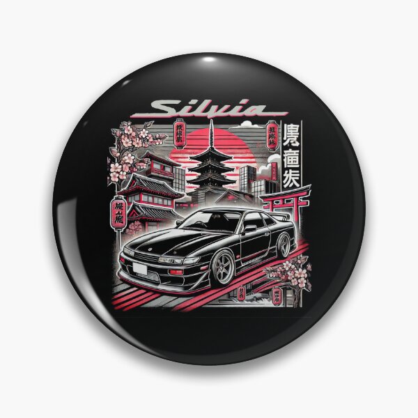 Item preview, Black Silvia   designed and sold by TheArtOfCar.