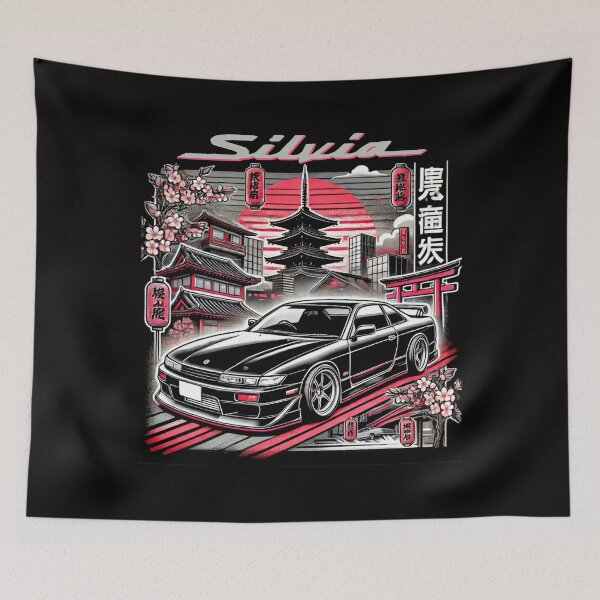 Item preview, Black Silvia   designed and sold by TheArtOfCar.
