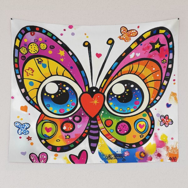 Item preview, Abstract Butterfly - Abstract Animal Art designed and sold by PawPrintStyles.