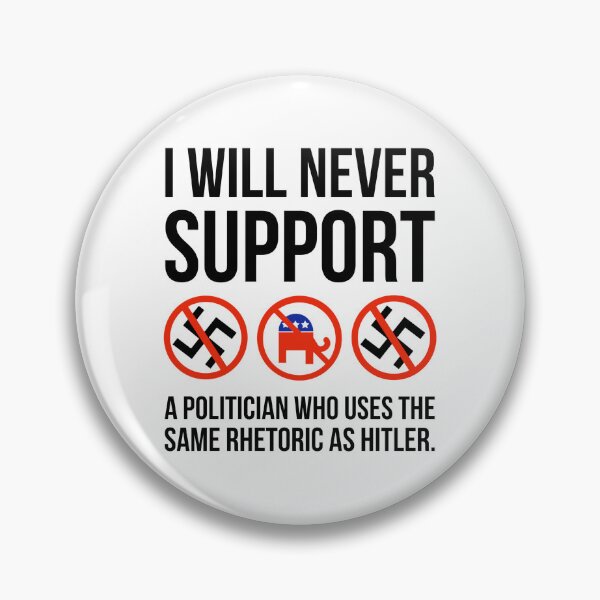 Item preview, I will never support fascism  designed and sold by Rachel the Artist .
