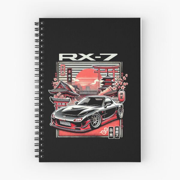 Item preview, Black RX-7  designed and sold by TheArtOfCar.