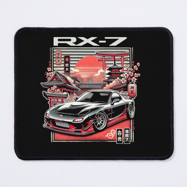 Item preview, Black RX-7  designed and sold by TheArtOfCar.