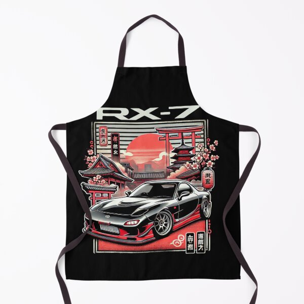 Item preview, Black RX-7  designed and sold by TheArtOfCar.
