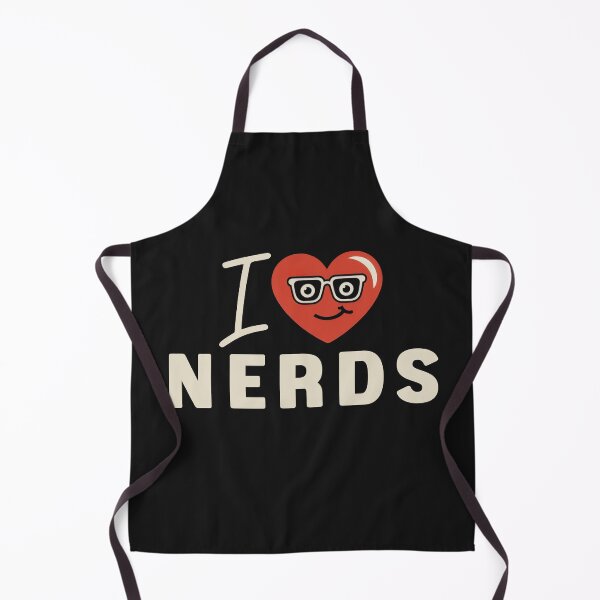 Item preview, I Love Nerds Geeky Heart Design Nerd Enthusiast designed and sold by Anniko Art Studio.