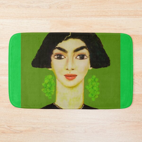 Item preview, A girl with bunches of grapes in her ears designed and sold by MaPerle.