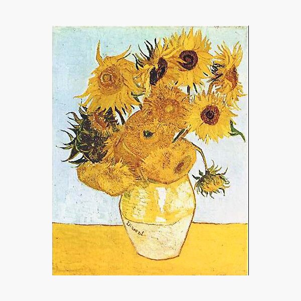 Item preview, Van Gogh sunflowers designed and sold by melissabeta.