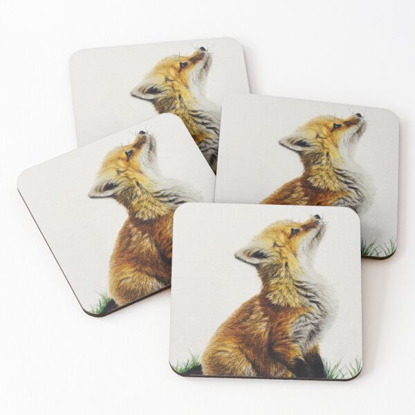 Item preview, Cute little red fox designed and sold by NathBros.