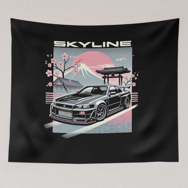 Item preview, R34 Skyline Japan  designed and sold by TheArtOfCar.