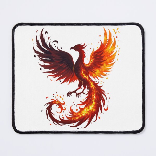 Item preview, Phoenix of Rebirth - Fiery Mythical Beauty designed and sold by latelierdechris.