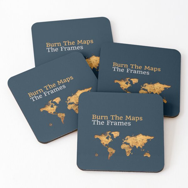 Item preview, Burn the maps The Frames fan art designed and sold by Etaipal.