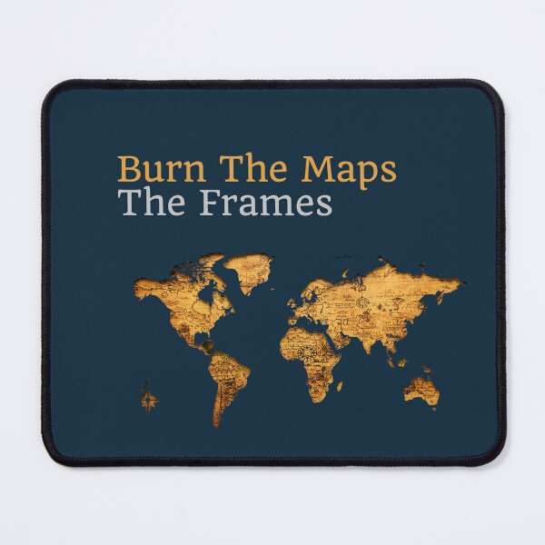 Item preview, Burn the maps The Frames fan art designed and sold by Etaipal.
