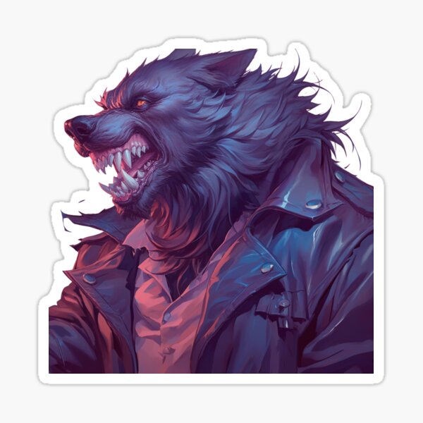 Item preview, Werewolf // wolves // Halloween // wolfman // haunted vibes // Wolf designed and sold by SMARTKIT  DESIGNAGENCY.