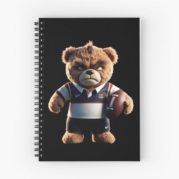 Item preview, rugby teddy bear bear alpha designed and sold by jackoslimited.