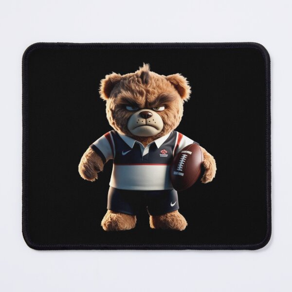 Item preview, rugby teddy bear bear alpha designed and sold by jackoslimited.
