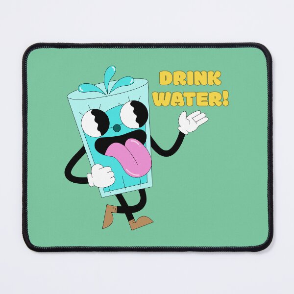 Item preview, Drink water retro acid cartoon coffee designed and sold by gossalex.