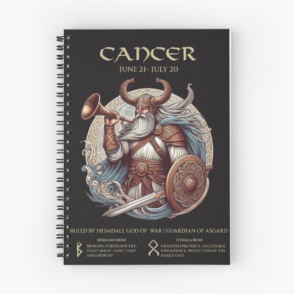 Item preview, Cancer Viking God Heimdall designed and sold by Kjahli.