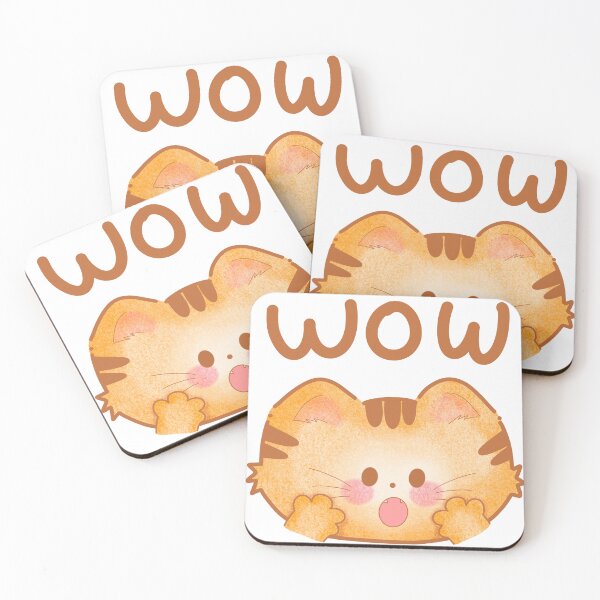 Item preview, Wow cat designed and sold by straycats317.