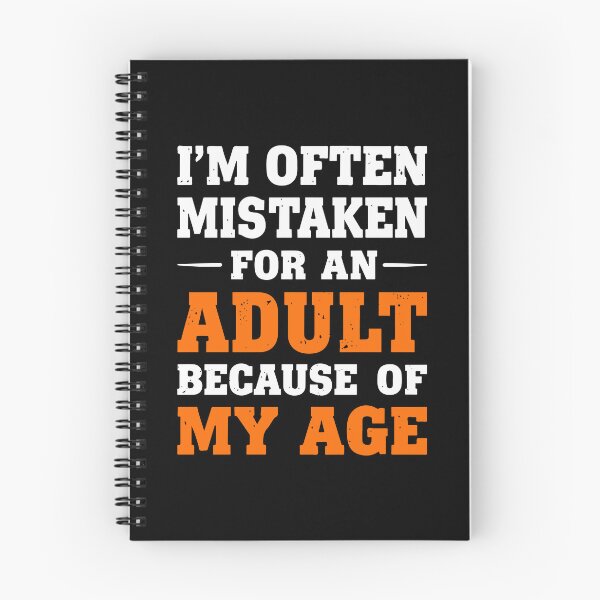 Item preview, I'm Often Mistaken For An Adult Funny Saying designed and sold by YalenArt.