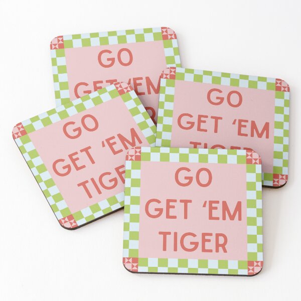 Item preview, Go Get 'Em Tiger designed and sold by Molly Kennedy.