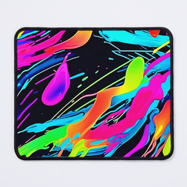 Item preview, Vivid Paint Splatters Design designed and sold by Health And Fitness Posts e-Store.