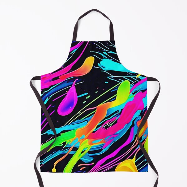 Item preview, Vivid Paint Splatters Design designed and sold by Health And Fitness Posts e-Store.