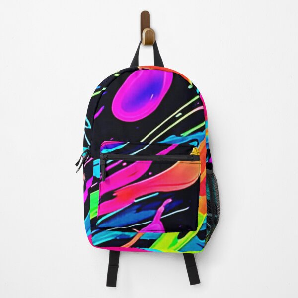 Item preview, Vivid Paint Splatters Design designed and sold by Health And Fitness Posts e-Store.