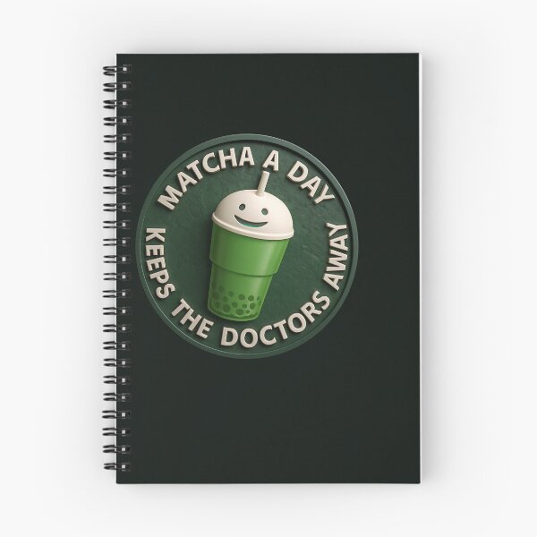 Item preview, MATCHA A DAY KEEPS THE DOCTOR 3D designed and sold by stevegraphix.
