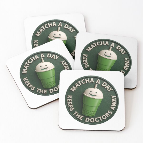 Item preview, MATCHA A DAY KEEPS THE DOCTOR 3D designed and sold by stevegraphix.