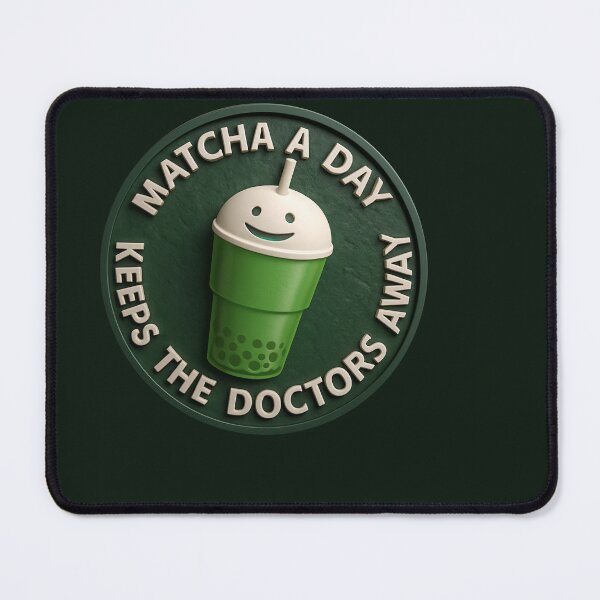 Item preview, MATCHA A DAY KEEPS THE DOCTOR 3D designed and sold by stevegraphix.