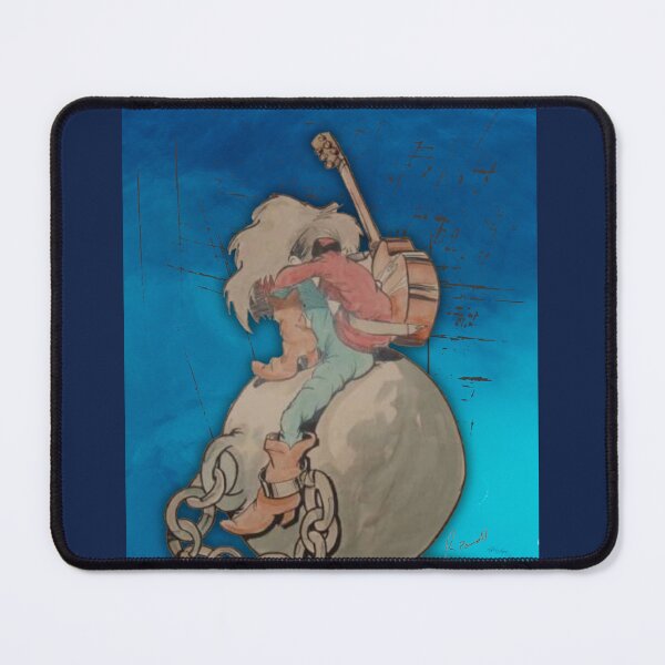 Item preview, Moody Musician in Blue designed and sold by soliloquywriter.